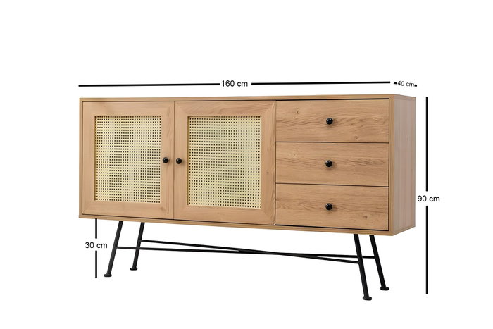 Hanah Home Nala 160 - Natural Hanah Home Nala 160 - Natural